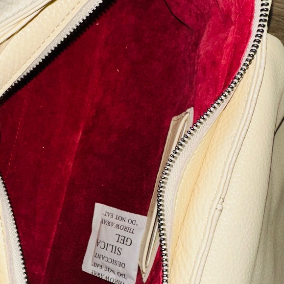 🆕✨ HAMMITT VIP Baguette Alabaster Glaze Patent Leather Shoulder Crossbody Bag - Picture 9 of 11